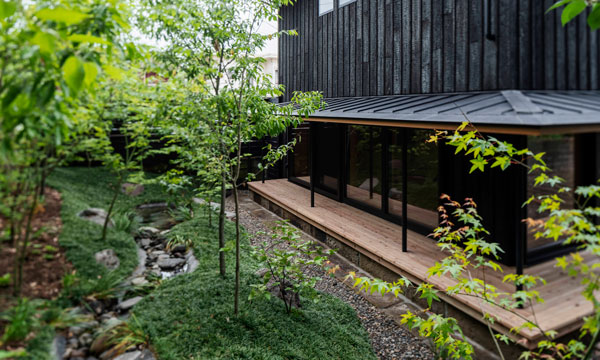 二つの景色の家